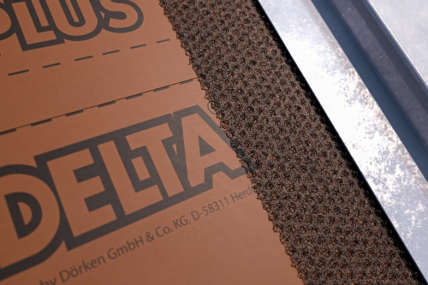 DELTA-ENKA-VENT объёмная структурированная прослойка для металлических кровель